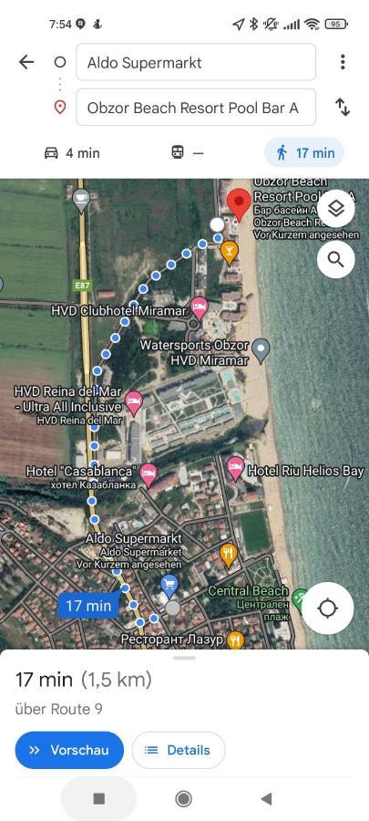 Urlaub - Obzor Beach Resort A109 ภายนอก รูปภาพ